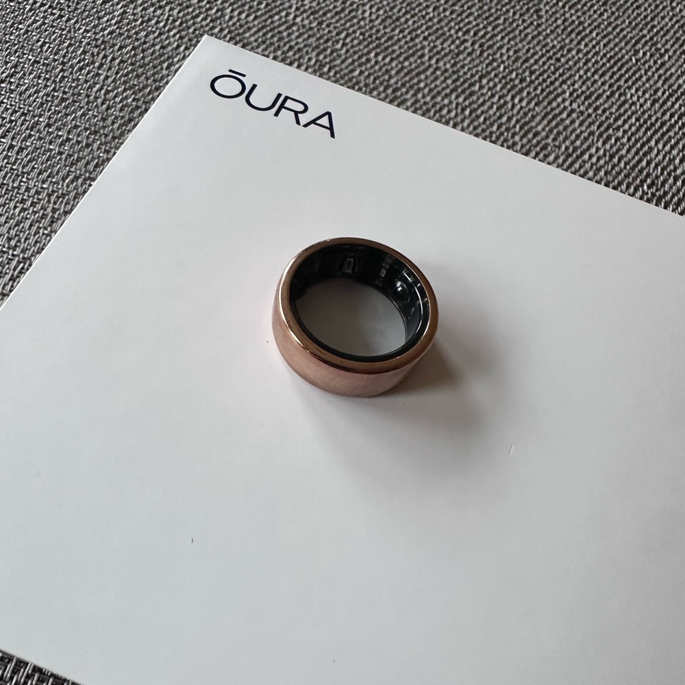 Oura Ring in Rose Gold
